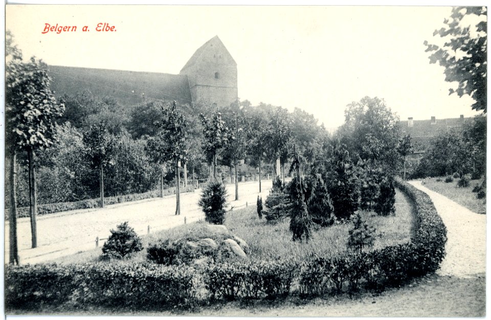 19458-Belgern-1915-Kirche-Brück & Sohn Kunstverlag
