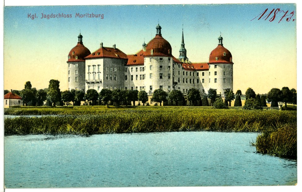 11873-Moritzburg-1910-Jagdschloß-Brück & Sohn Kunstverlag