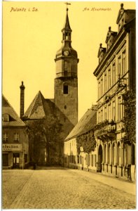 19683-Pulsnitz-1915-Hauptmarkt-Brück & Sohn Kunstverlag