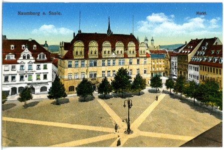 17420-Naumburg-1914-Markt-Brück & Sohn Kunstverlag