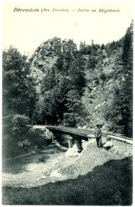 03284-Bärenstein-1903-Brücke an der Müglitz-Brück & Sohn Kunstverlag