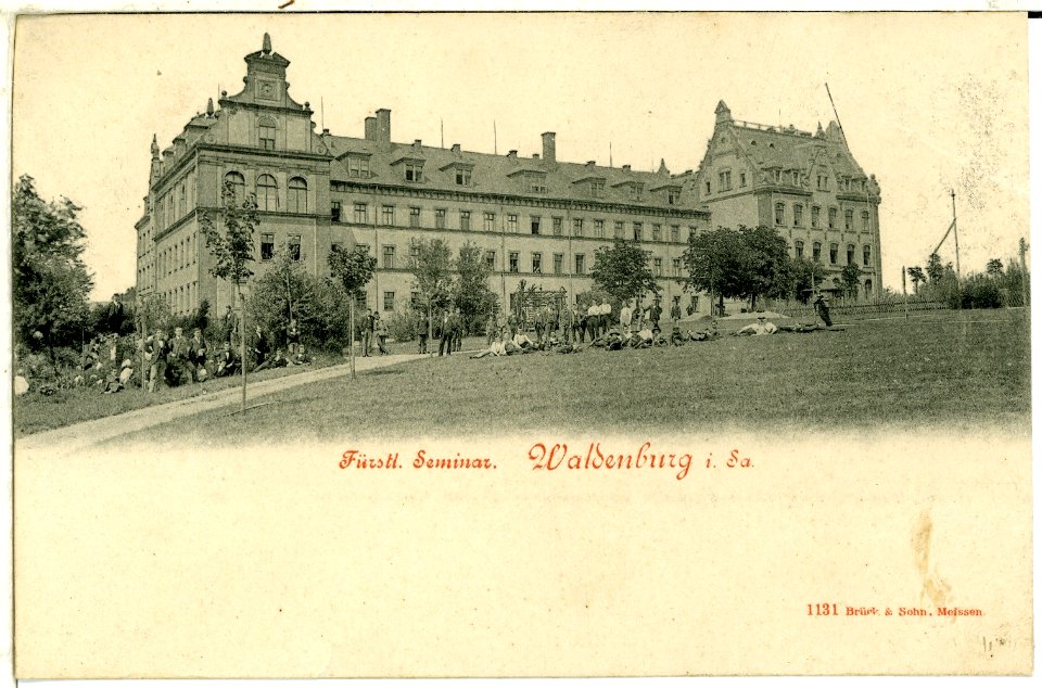 01131-Waldenburg-1899-Seminar-Brück & Sohn Kunstverlag