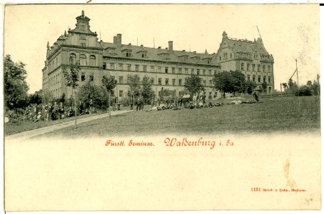 01131-Waldenburg-1899-Seminar-Brück & Sohn Kunstverlag