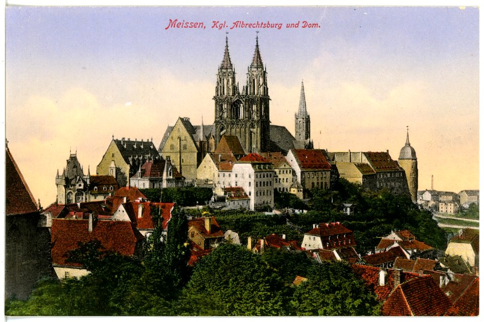 16527-Meißen-1913-Königliche Albrechtsburg und Dom-Brück & Sohn Kunstverlag