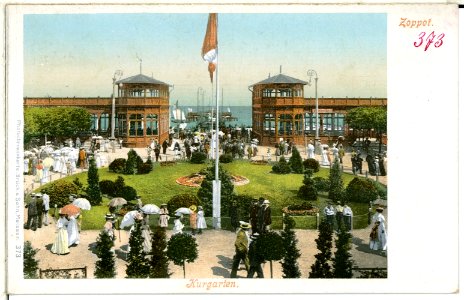 00373-Zoppot-1898-Kurgarten-Brück & Sohn Kunstverlag