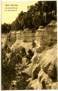 14778-Hartha-1912-Gesteinsbildung am Harthaberg-Brück & Sohn Kunstverlag