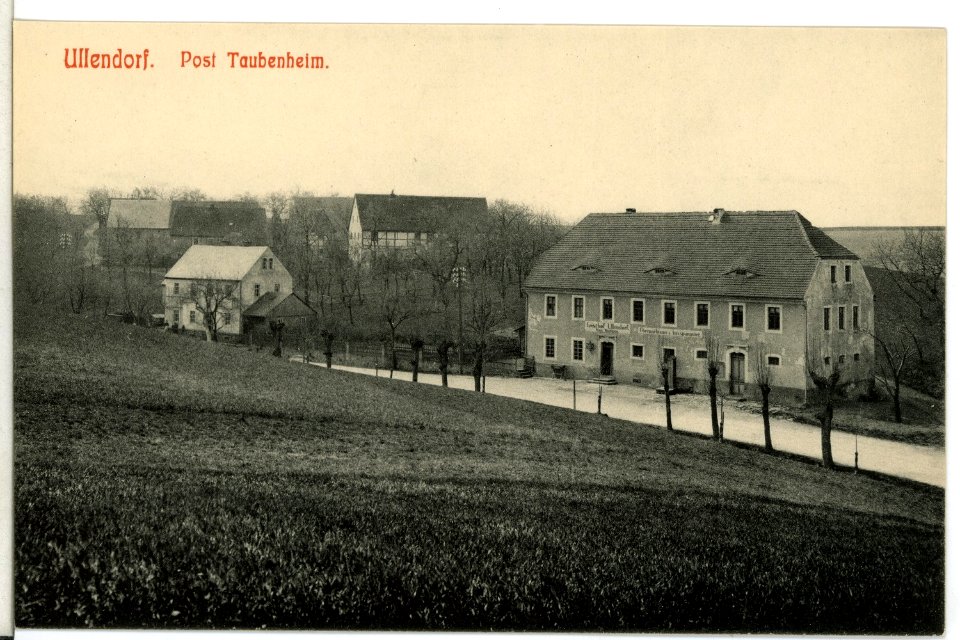 11908-Ullendorf-1910-Blick auf Ullendorf, Gasthof-Brück & Sohn Kunstverlag