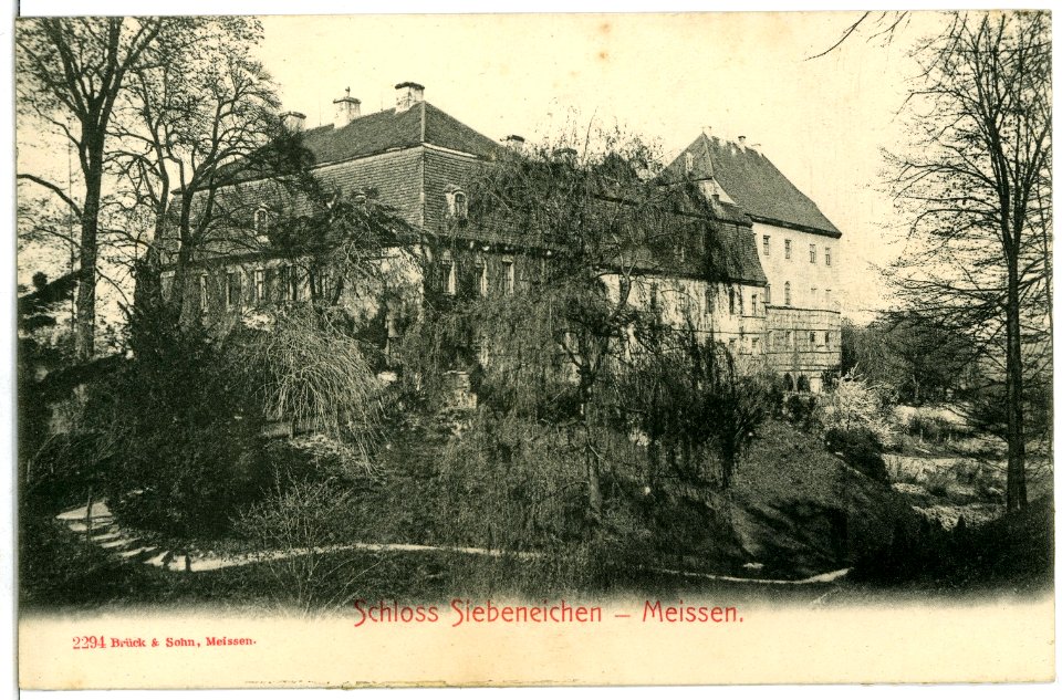 02294-Meißen-1902-Schloß Siebeneichen-Brück & Sohn Kunstverlag