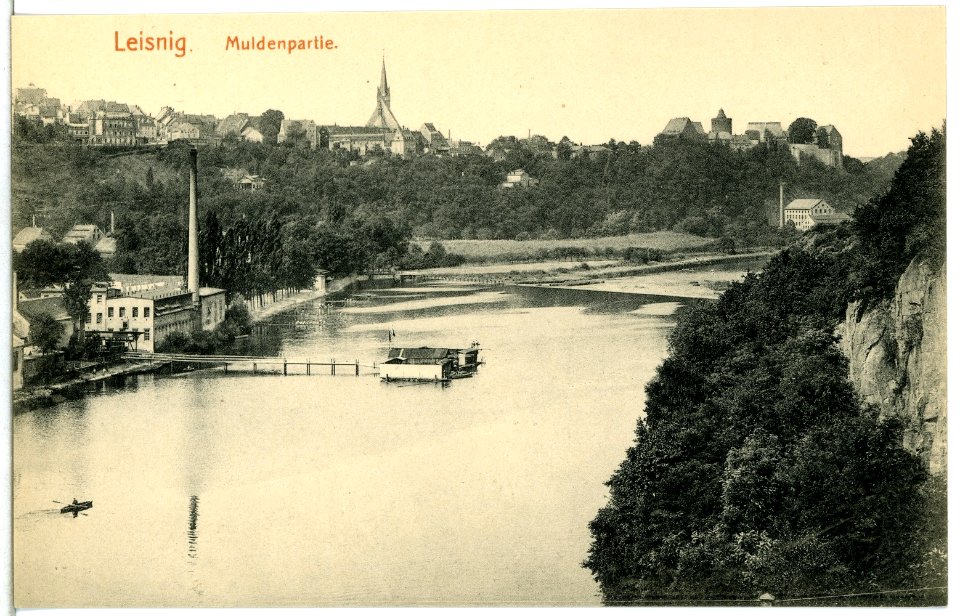 14964-Leisnig-1912-Muldenpartie-Brück & Sohn Kunstverlag