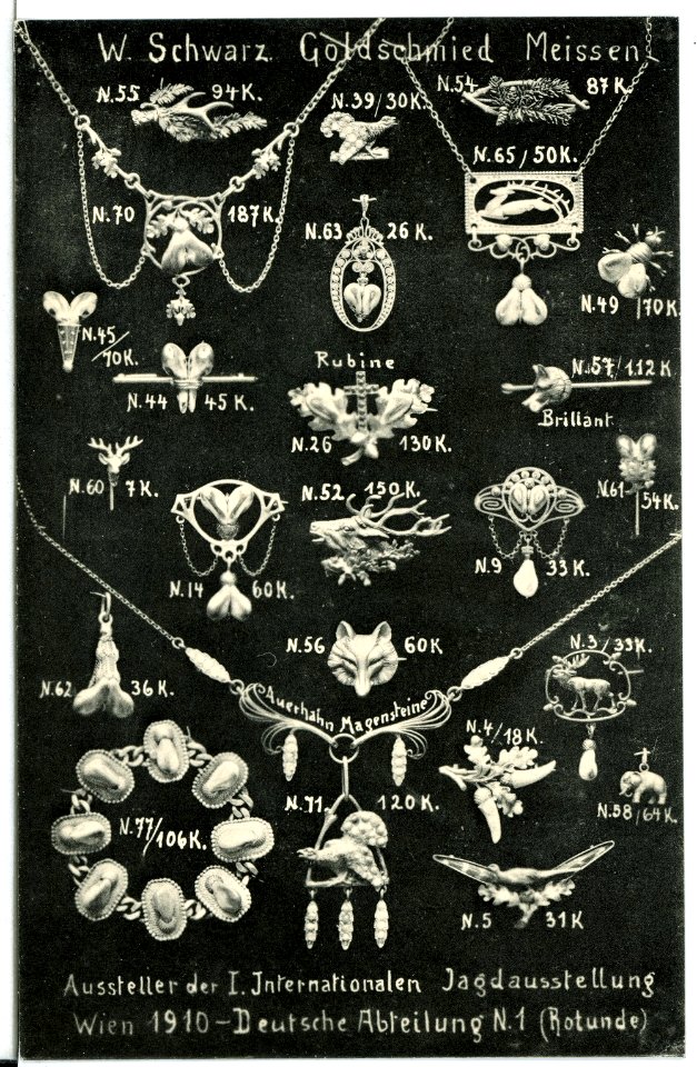 11875-Meißen-1910-Goldschmied W. Schwarz-Brück & Sohn Kunstverlag