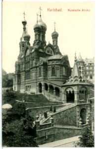 02072-Karlsbad-1901-Russische Kirche-Brück & Sohn Kunstverlag