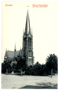 02522-Bautzen-1902-Maria-Martha-Kirche auf dem Albertplatz-Brück & Sohn Kunstverlag