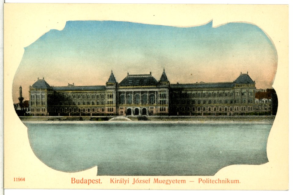 11964-Budapest-1910-Politechnikum-Brück & Sohn Kunstverlag