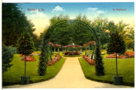 15138-Wurzen-1912-Stadtpark-Brück & Sohn Kunstverlag