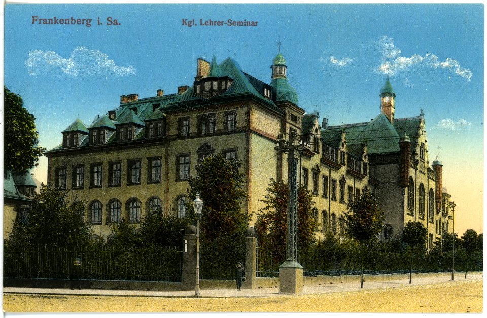 19455-Frankenberg-1915-Königliches Lehrerseminar-Brück & Sohn Kunstverlag