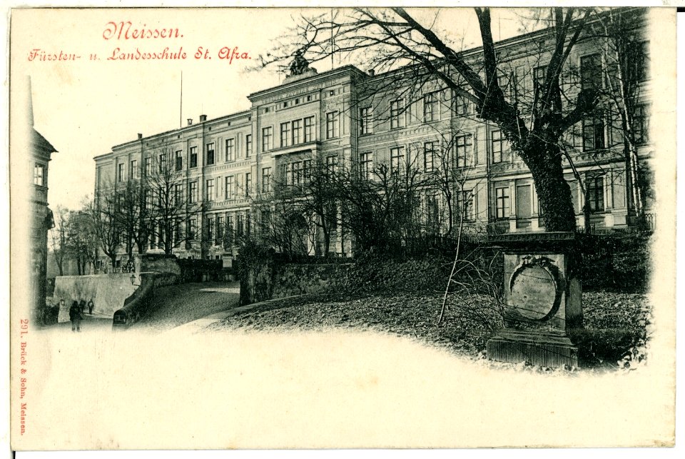00291-Meißen-1898-Fürsten- und Landesschule St. Afra-Brück & Sohn Kunstverlag