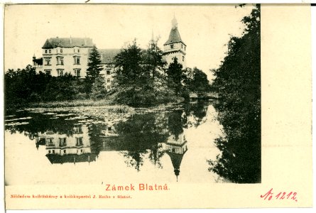 01212-Blatna-1899-Zamek (Schloß)-Brück & Sohn Kunstverlag