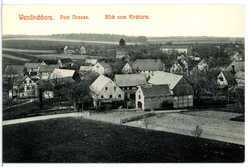 11975-Wendischbora-1910-Blick auf Wendischbora vom Kirchturm-Brück & Sohn Kunstverlag