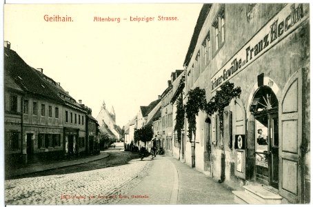 01873-Geithain-1901-Altenburg Leipziger Straße-Brück & Sohn Kunstverlag