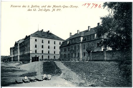 17796-Dresden-1914-Kaserne Maschinengewehr-Kompanie-Brück & Sohn Kunstverlag