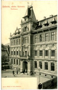 04016-Sebnitz-1903-Rathaus-Brück & Sohn Kunstverlag