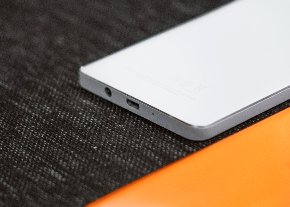 Technology gray phone gray mobile