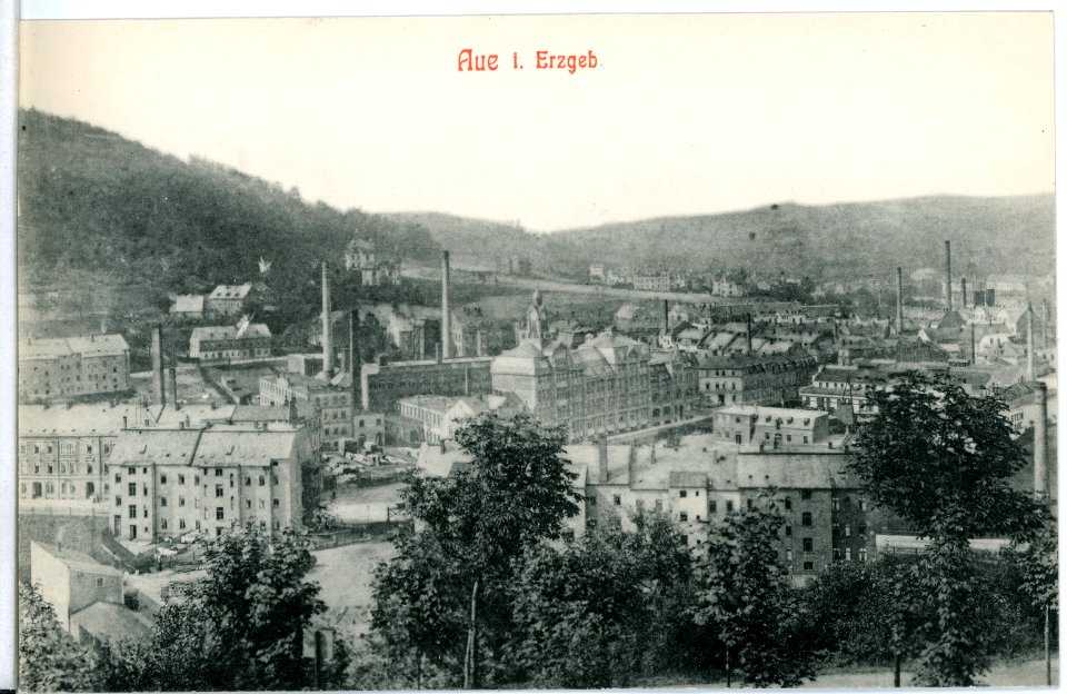11671-Aue-1910-Blick auf Aue-Brück & Sohn Kunstverlag