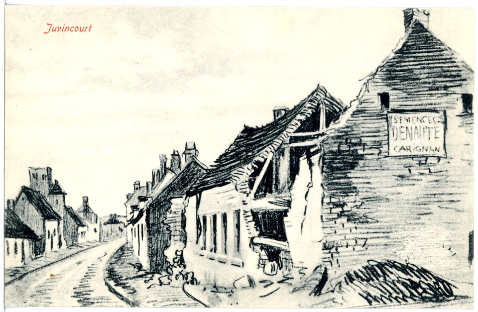 18702-Jouvincourt-1915-Hauptstraße-Brück & Sohn Kunstverlag