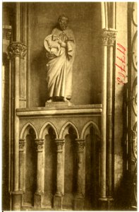 17703-Meißen-1914-Dom - Vorhalle, Johannes der Täufer-Brück & Sohn Kunstverlag