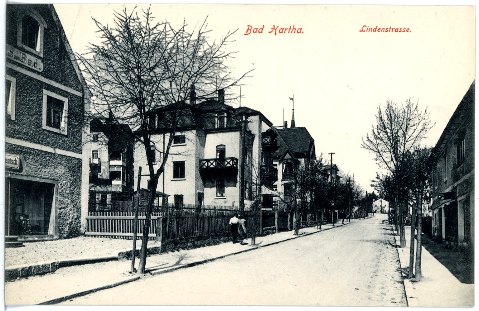 17742-Bad Hartha-1914-Lindenstraße-Brück & Sohn Kunstverlag