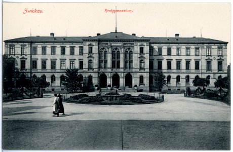 19918-Zwickau-1915-Realgymnasium-Brück & Sohn Kunstverlag
