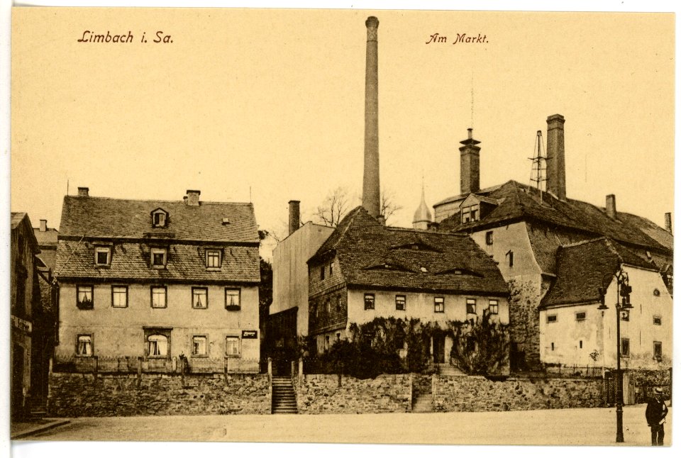 15885-Limbach-1913-Marktplatz-Brück & Sohn Kunstverlag