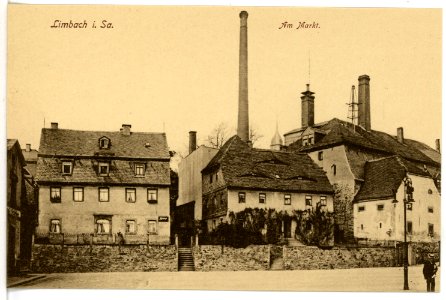 15885-Limbach-1913-Marktplatz-Brück & Sohn Kunstverlag