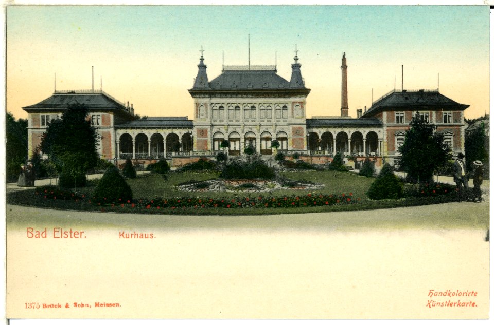 01375-Bad Elster-1899-Kurhaus-Brück & Sohn Kunstverlag