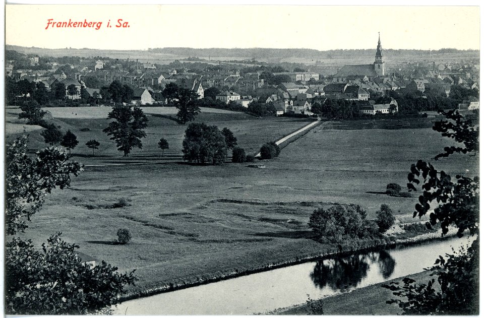 19431-Frankenberg-1915-Blick auf Frankenberg-Brück & Sohn Kunstverlag