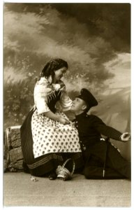 16131-Meißen-1913-Schützen Bäuerin-Brück & Sohn Kunstverlag