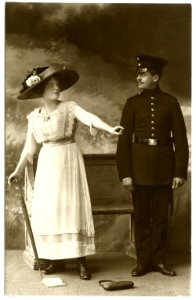 16121-Meißen-1913-Schützen Im Park-Brück & Sohn Kunstverlag