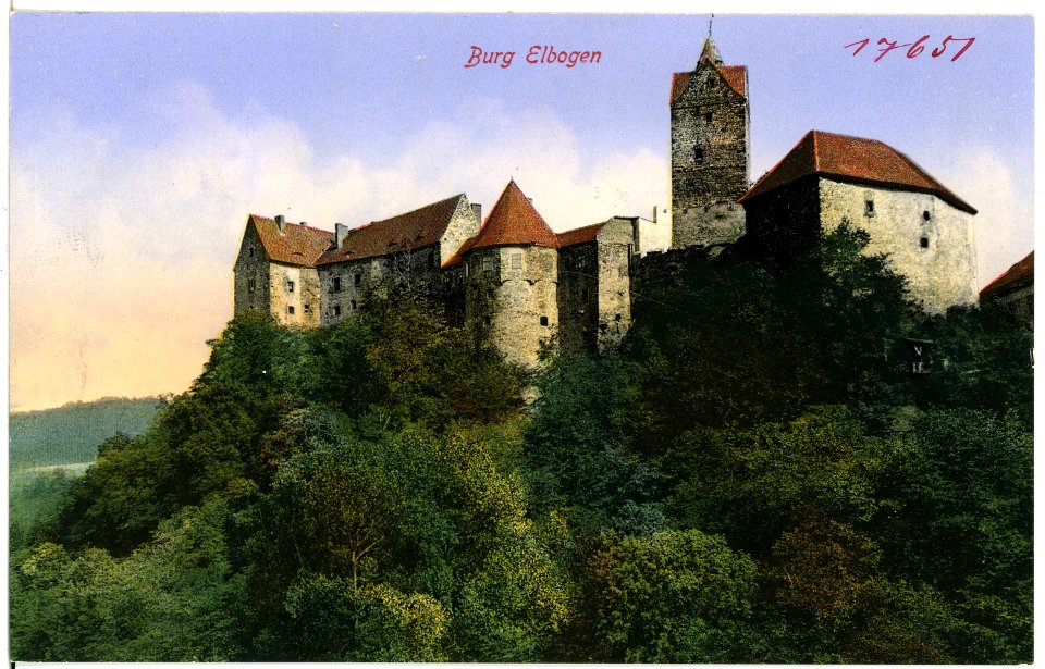 17651-Elbogen-1914-Burg-Brück & Sohn Kunstverlag