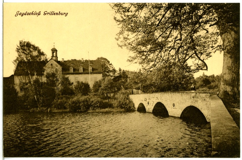 14721-Grillenburg-1912-Schloß-Brück & Sohn Kunstverlag
