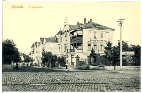16699-Oschatz-1913-Promenade-Brück & Sohn Kunstverlag photo