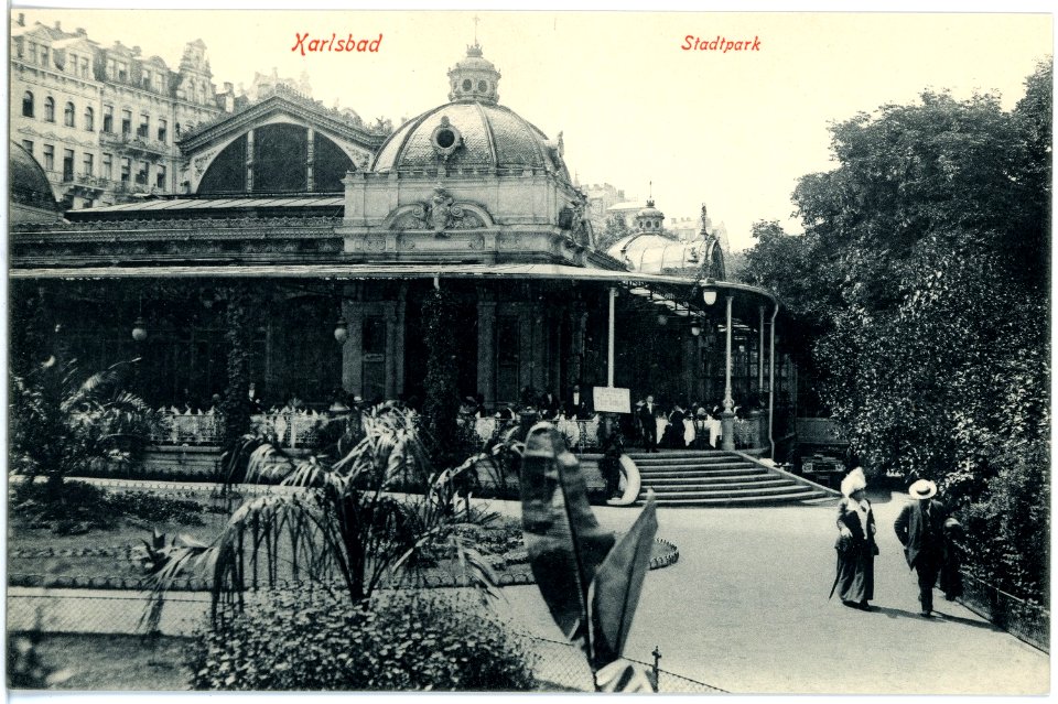 18026-Karlsbad-1914-Stadtpark-Brück & Sohn Kunstverlag