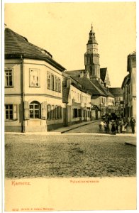 04112-Kamenz-1903-Pulsnitzerstraße-Brück & Sohn Kunstverlag