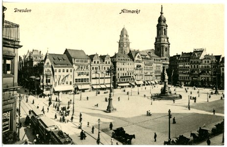 18899-Dresden-1915-Altmarkt-Brück & Sohn Kunstverlag