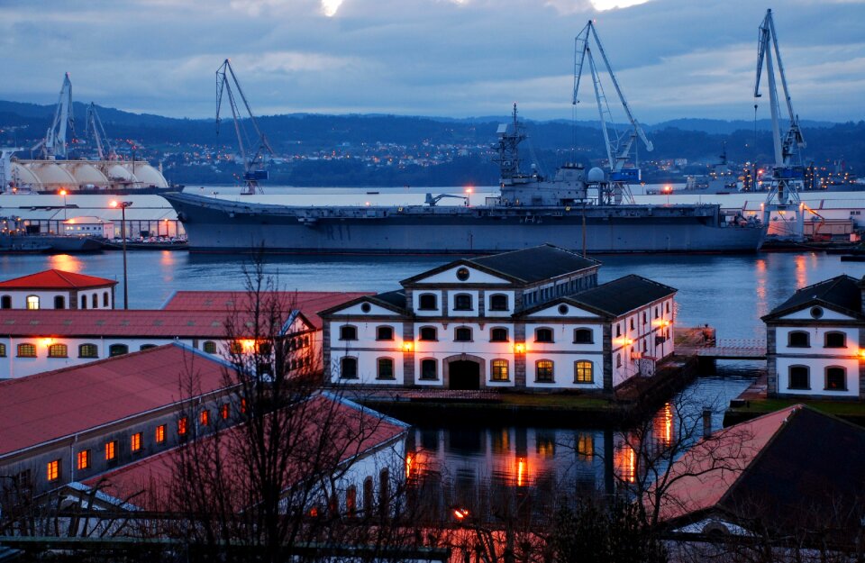 Port ship shipyard
