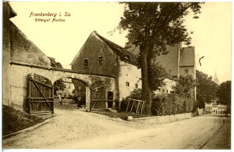 19570-Frankenberg-1915-Rittergut Neubau-Brück & Sohn Kunstverlag