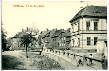 14333-Komotau-1912-Sandgasse-Brück & Sohn Kunstverlag