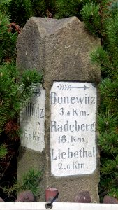 Wegweiser Äußere Pillnitzer Straße 8 Copitz Pirna 1