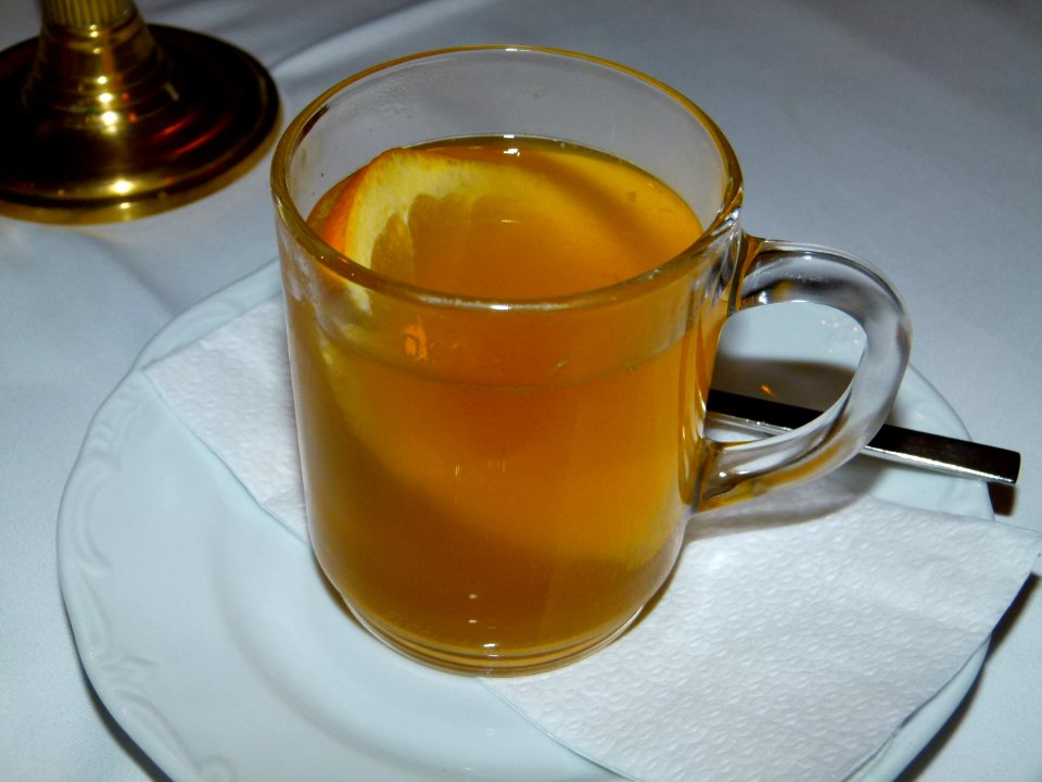 Weißer Glühwein