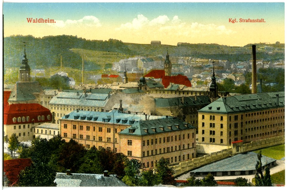 17474-Waldheim-1914-Strafanstalt-Brück & Sohn Kunstverlag