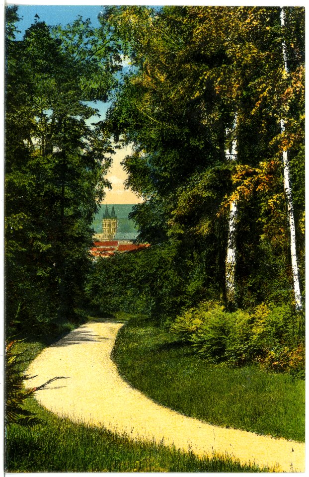 17421-Naumburg-1914-Bürgergarten-Brück & Sohn Kunstverlag